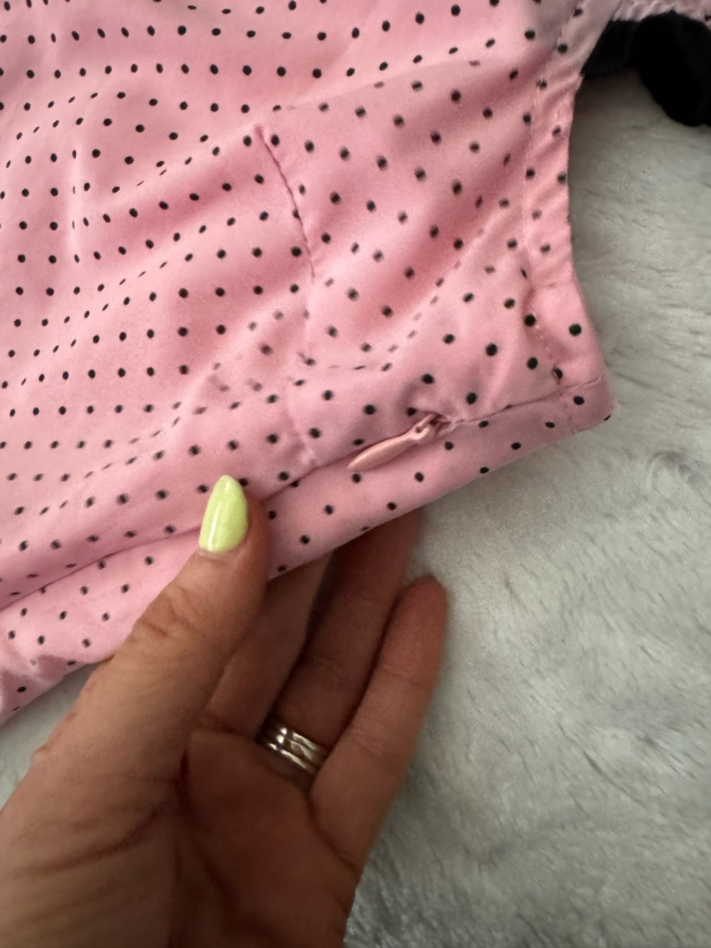 NWOT- Sourpuss Spiderweb Lydia Dress Pink - Picture 10 of 16